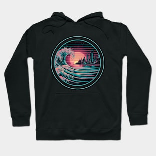 The Great Retro synthwave Vaporwave Hoodie